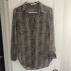 Snakeskin blouse - boathouse brand